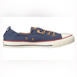 Converse Navy and Tan Sneakers, Women’s Sz 9